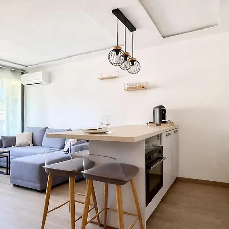 Moderne Piscine & Garage Prive Daire Cagnes-sur-Mer